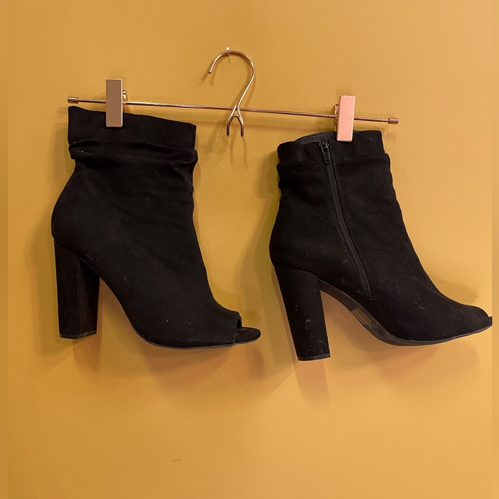 Short Ankle Bootie Heel